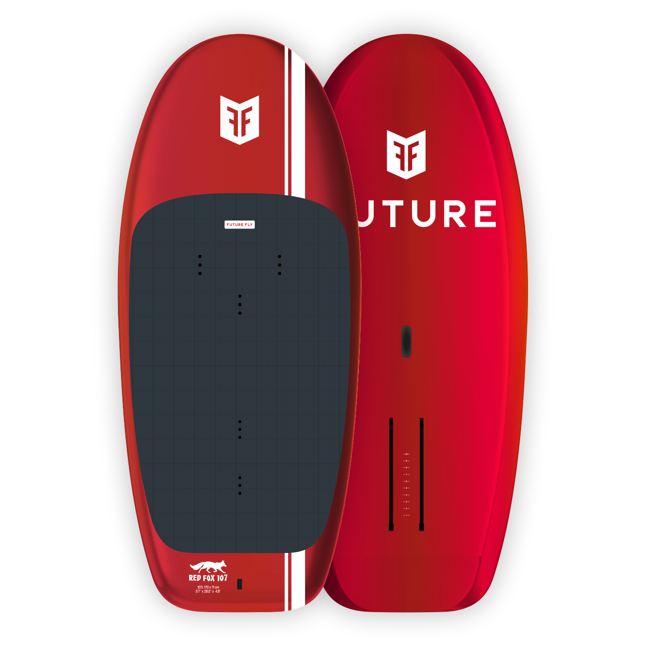 Future Fly Rabbit Red Fox - Freeride Wingfoil Board - FUTURE FLY WORLD – Future Fly World